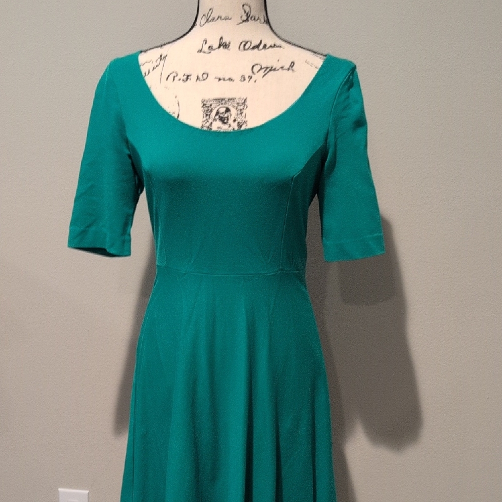 Kate Spade jada Teal Midi Dress